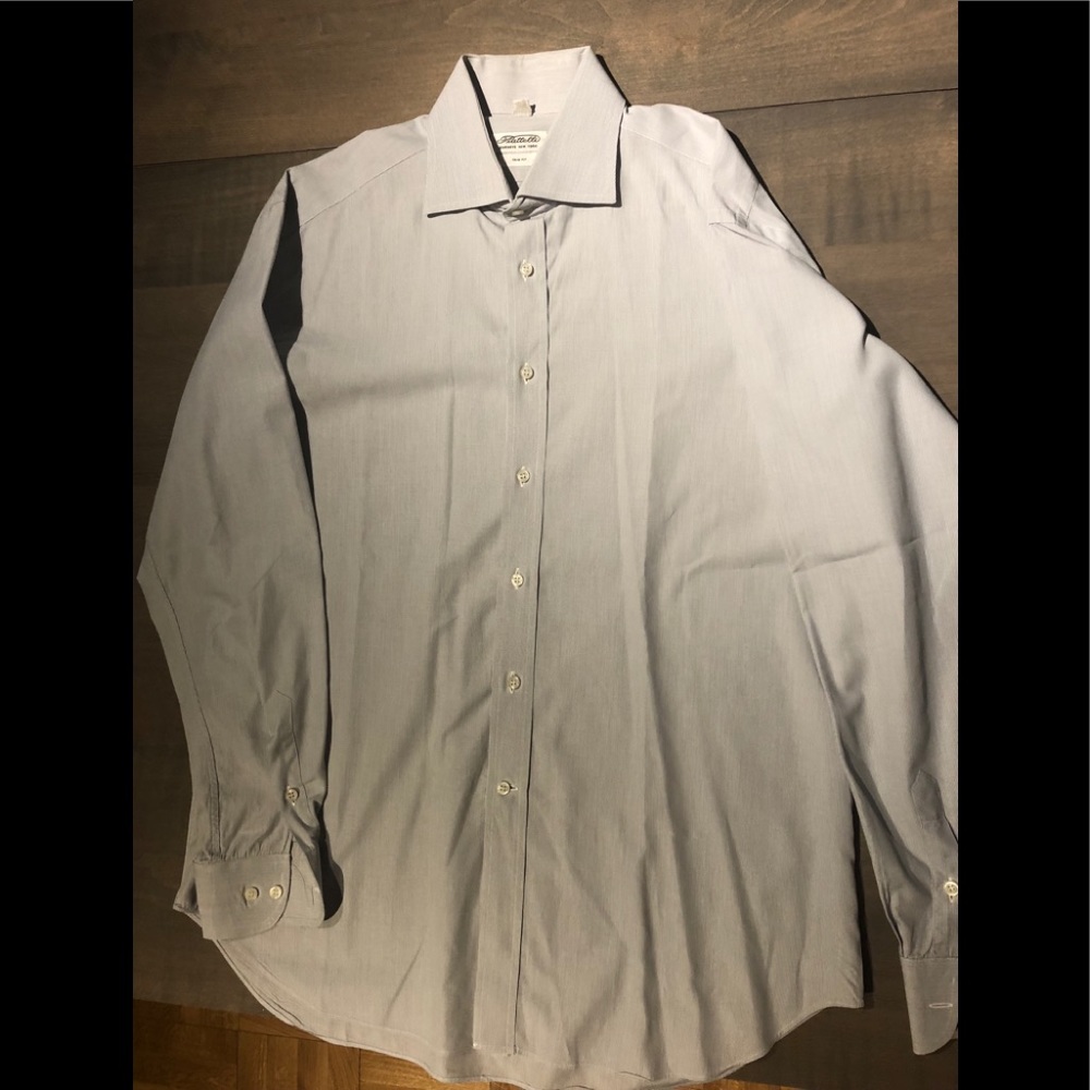 Barney’s Grey Button Down Shirt size 16.5/42